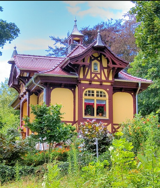 Teehaus einer Villa